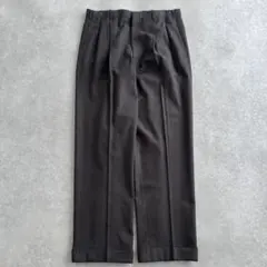 50s レーヨン ウールギャバ スラックス ブラウン 40s 60s - メルカリ