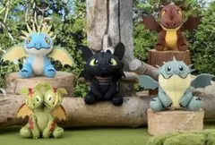実写映画　ヒックとドラゴン　マスコット　全5種