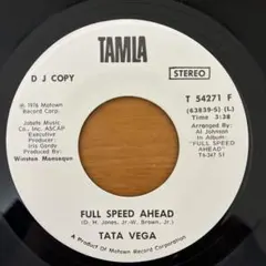 70sソウルTATA VEGA FULL SPEED AHEAD