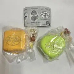 Polly　Pocket　ポーリーポケット　ミニチュアチャーム２　2種　ガチャ