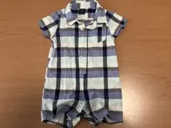 babyGap チェック柄ロンパース 18-24ヶ月