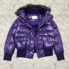 y2k 00s uniqlo fur down jacket 平成ギャル 短丈