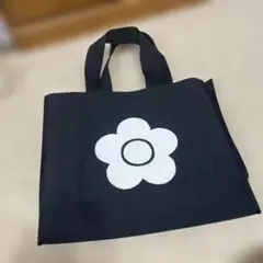 MARY QUANT 花モチーフ トートバッグ