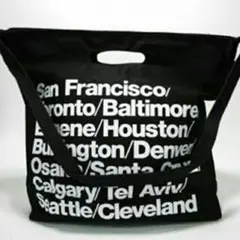 送料無料☆アメリカンアパレルで大人気の英字トートバッグ ショルダーバッグ