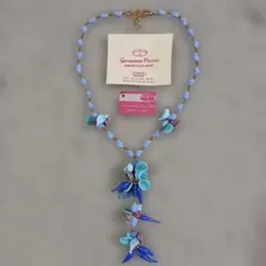 アビステ Germana Perini ムラーノガラス 小鳥ネックレス