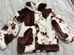 SHEIN アウター　牛柄　2-3year