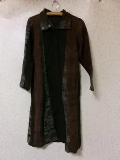 91548 レディース　ロングコート　ブラウンほか