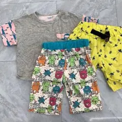 キッズ服 まとめ売り サイズ100 半袖 ズボン カラフル 可愛い オシャレ