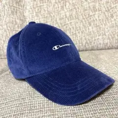Champion コーデュロイ ネイビーキャップ