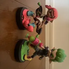 amiiboピンクガール ボーイ【ネオングリーン】