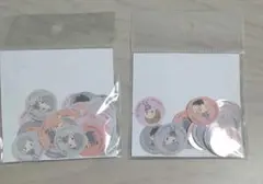 ハイキュー　サンリオコラボ　フレークシール　音駒高校　黒尾　研磨　ステッカー