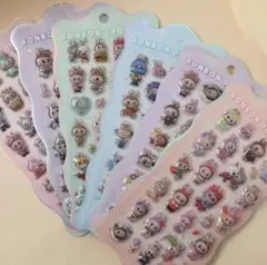 ラブブ ボンボンドロップシール 2枚セット