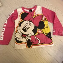 110サイズ　baby doll 　ロンT ディズニー　ミニーマウス　ピンク