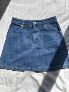 GRL デニムミニスカート cu437