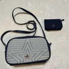 BAYFLOW ベイフロースターキルトウォレットショルダーバッグ デニムバッグ