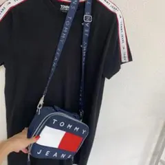 TOMMY JEANS ショルダーバッグ ネイビー