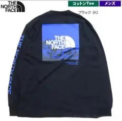 【美品】ノースフェイス XL 長袖 Tシャツ ブラック