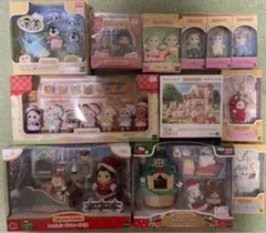 シルバニア　クリスマスセット　パン屋さん　まとめてセット