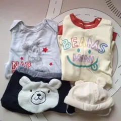 ミッキー&BEAMS ベビー服セット
