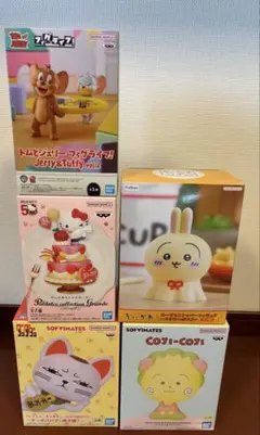 プライズフィギュア #トムとジェリー#ちいかわうさぎ 他