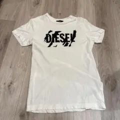 本日限定セール中❣️DIESEL ディーゼル ロゴプリント 半袖Tシャツ ホワイトのサムネイル