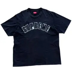 supreme シュプリーム　センター　アーチロゴ　XL ネイビー　希少 supreme シュプリーム センター アーチロゴ XL ネイビー 希少
