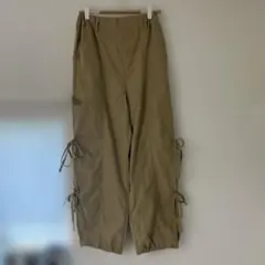 3.3 field trip カーゴパンツ　ベージュ