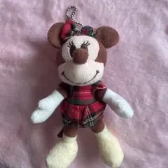 ディズニーミニーマウス ぬいぐるみストラップ