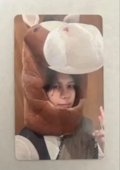 本日投函　INI 109 POPUP 125 藤牧京介トレカ