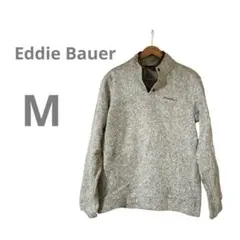 海外古着【Eddie Bauer 】　フリースジャケット M サイズ　グレー