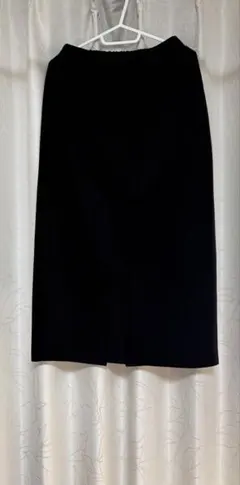 ロングスカート 春服 タイト 黒 おしゃれ着