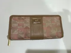 CROCODILE 長財布 ラウンドファスナー 総柄