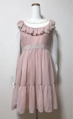 JILLSTUART シフォンワンピース Sサイズ　パーティドレスにも私服にも