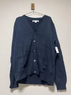 amazon essentials ネイビー　カーディガン　Lサイズ　春服