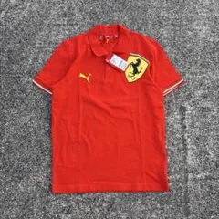 新品タグ付き　PUMA×Ferrari polo shirt y2k