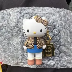 シークレットマスコットチャーム　ハローキティ ヒョウ柄