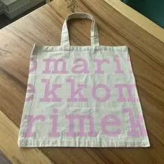 マリメッコ marimekko ロゴトートバッグ