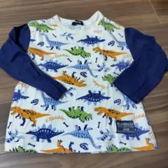 クレードスコープ　長袖シャツ　110 恐竜