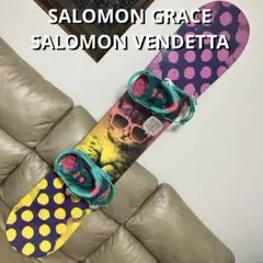 SALOMON GRACE 140 × SALOMON VENDETTA S