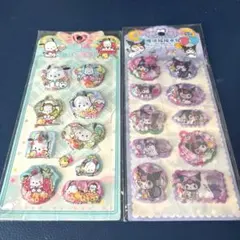 【2枚セット】水シール コロミ&ポチャっコ