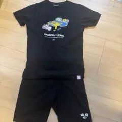 おぱんちゅうさぎ ルームウェア セットアップ ブラック　Lサイズ