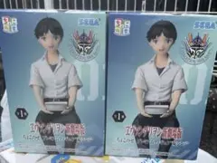 ヱヴァンゲリヲン新劇場版 ちょこのせ プレミアムフィギュア 碇シンジ　2体