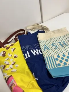 嵐 グッズ バッグ 美品 コンサート ツアーグッズ まとめ売り トートバッグ