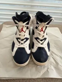 ⚠️ジャンク品　NIKE ジョーダン6 レトロ　オリンピック　27.5センチ