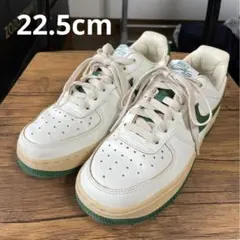 美品 NIKE エアフォース1ロー グリーン&モスリン 22.5cm
