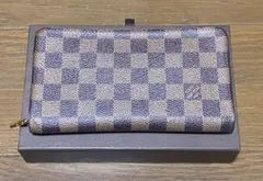 ポルトモネ・ジップ ルイヴィトン ダミエライン 長財布