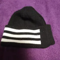 アディダス　ニットキャップ　キッズフリーサイズ　adidas