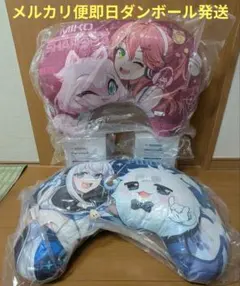 ホロライブ 白上フブキ ヘッドホン＆クッションセット タイクレ限定
