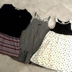 ワンピース3点セット　 HusHusH GLOBALWORK