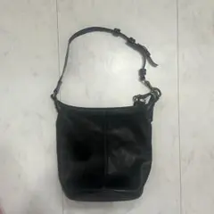 COACH オールドコーチ エルゴ ワンショルダー ハーフムーン 9219 黒
